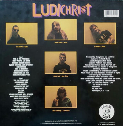 Ludichrist : Immaculate Deception (LP, Album)