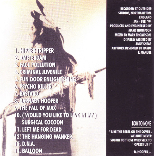 English Dogs : Bow To None (CD, Album, RE)