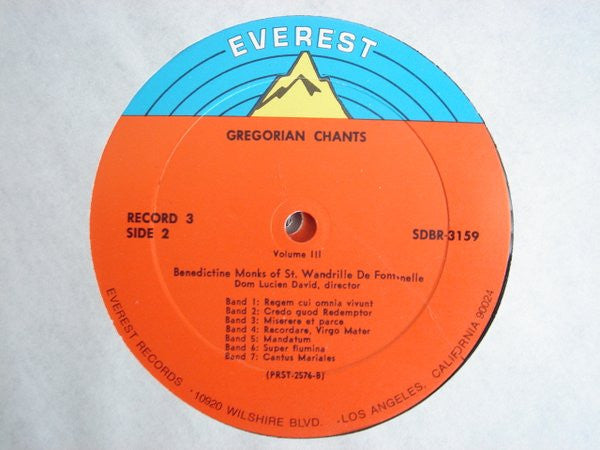 Various : A Treasury Of Gregorian Chants (4xLP, Album, Comp + Box)