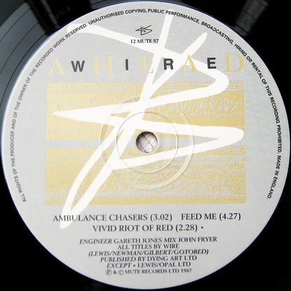 Wire : Ahead (12", Single)