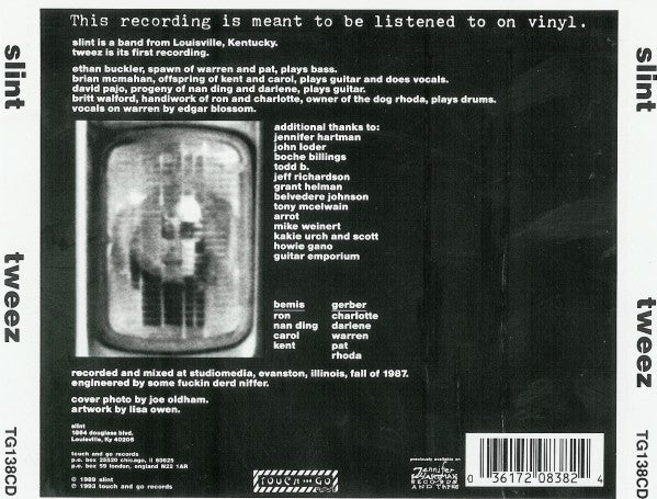 Slint : Tweez (CD, Album, RE)