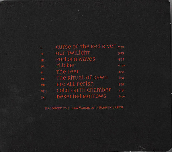 Barren Earth : Curse Of The Red River (CD, Album, O-C)