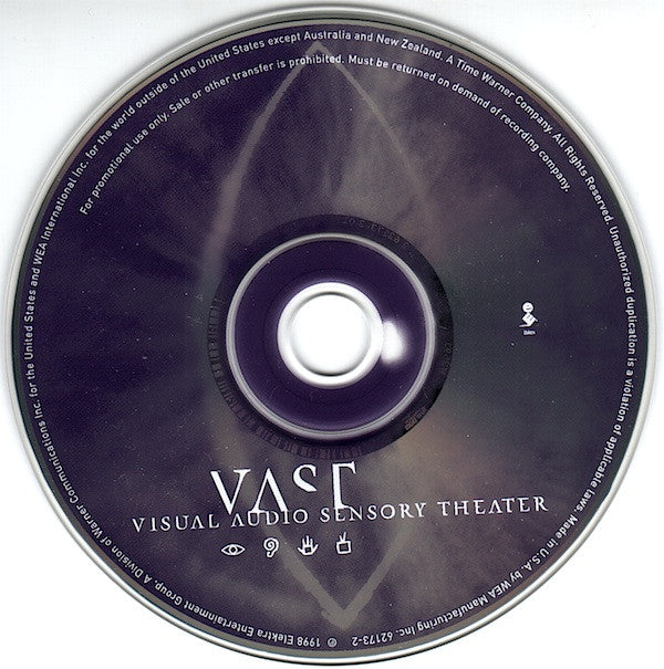 VAST : Visual Audio Sensory Theater (CD, Album, Promo)