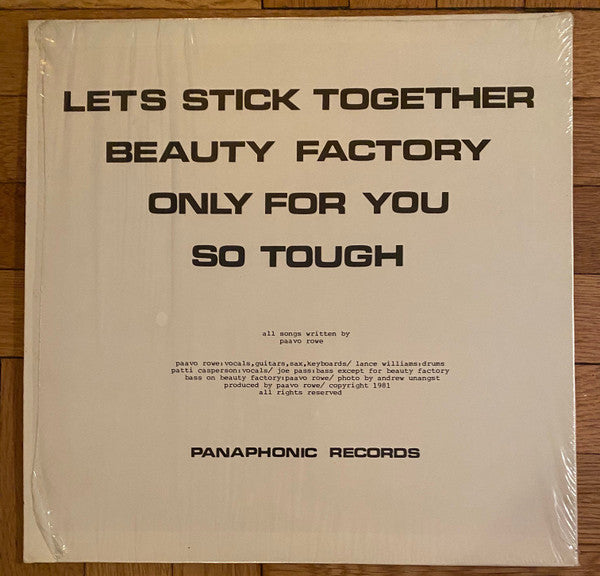 Paavo Rowe : First Edition (12", EP)
