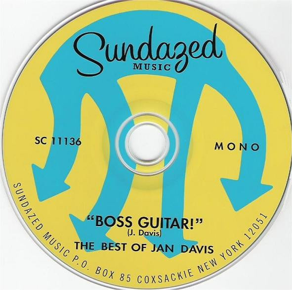 Jan Davis : Boss Guitar! The Best Of Jan Davis (CD, Comp, Mono)