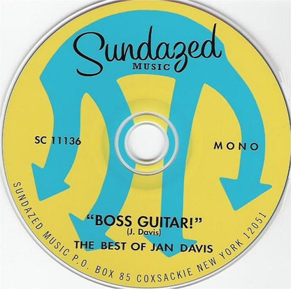 Jan Davis : Boss Guitar! The Best Of Jan Davis (CD, Comp, Mono)