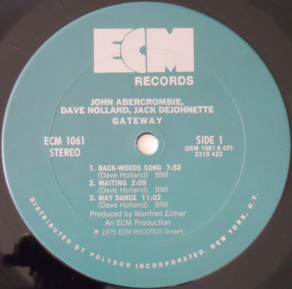 John Abercrombie / Dave Holland / Jack DeJohnette : Gateway (LP, Album)