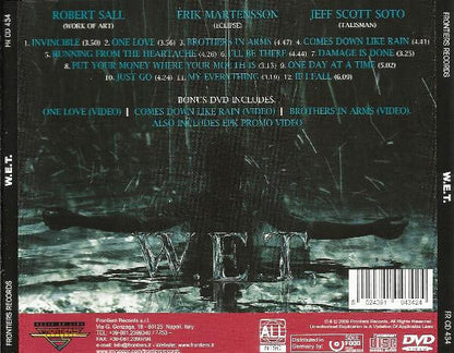 W.E.T. (2) : W.E.T. (CD, Album + DVD-V, NTSC)