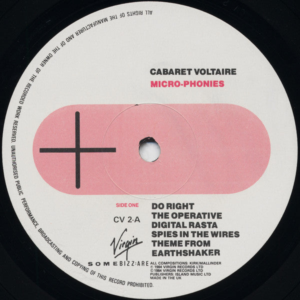 Cabaret Voltaire : Micro-Phonies (LP, Album)