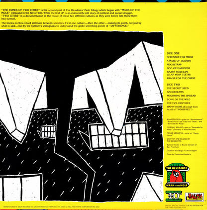 The Residents : The Tunes Of Two Cities (LP, Album)