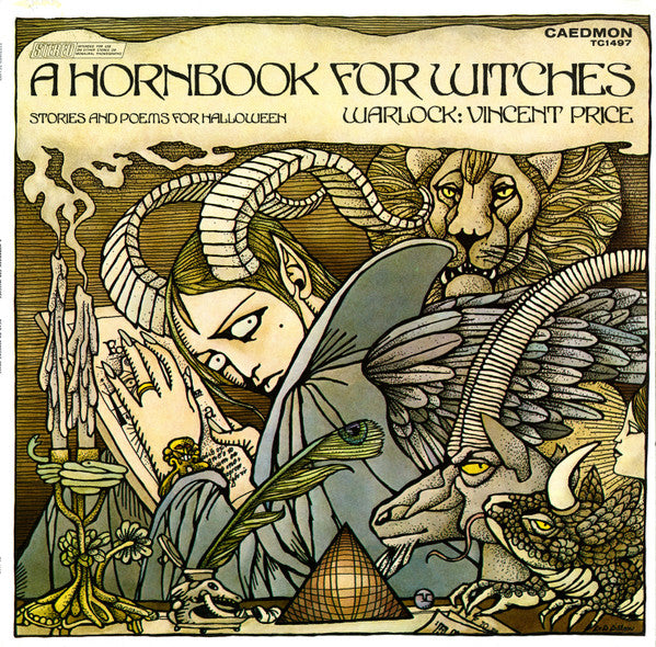 Vincent Price (2) : A Hornbook For Witches, Stories And Poems For Halloween (LP)