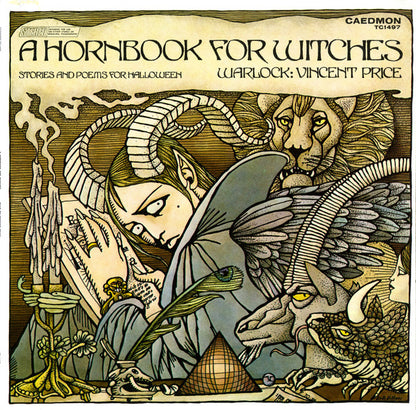 Vincent Price (2) : A Hornbook For Witches, Stories And Poems For Halloween (LP)