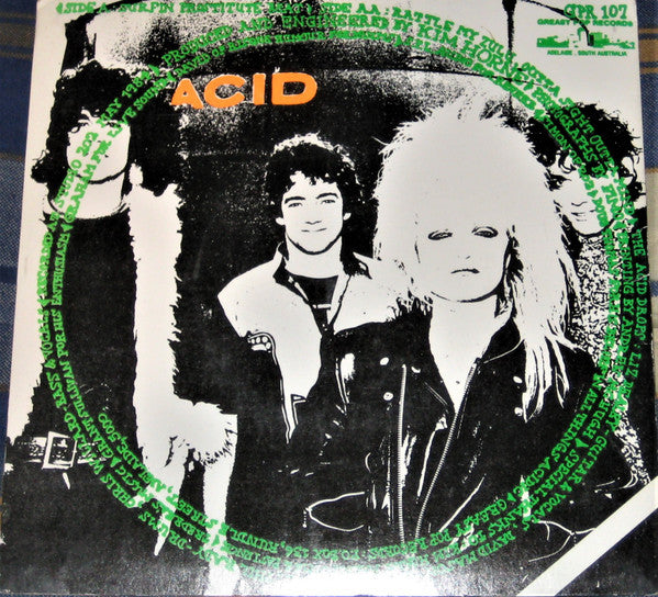 The Acid Drops : Surfin' Prostitute Beat (7", Single, RE)