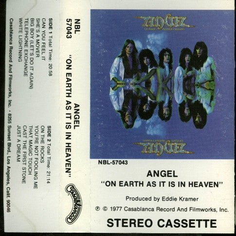 Angel (24) : On Earth As It Is In Heaven (Cass, Album, Tit)