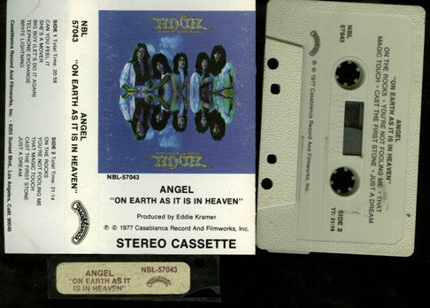 Angel (24) : On Earth As It Is In Heaven (Cass, Album, Tit)