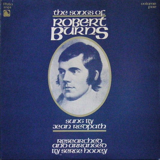 Robert Burns (4), Jean Redpath, Serge Hovey : The Songs Of Robert Burns, Volume Five (LP)