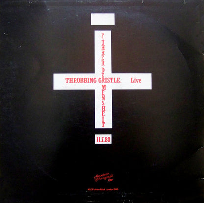 Throbbing Gristle : S.O. 36 Berlin: Führer Der Mensheit (10", RE)