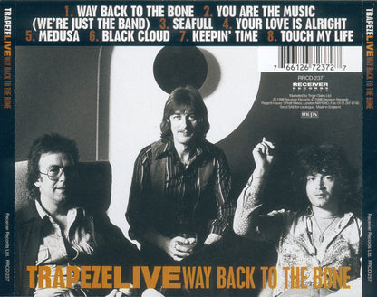 Trapeze : Live Way Back To The Bone (CD, Album)