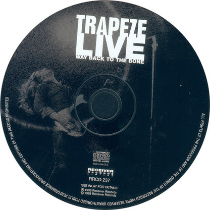 Trapeze : Live Way Back To The Bone (CD, Album)