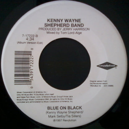 Kenny Wayne Shepherd Band : Blue On Black (7", Single)