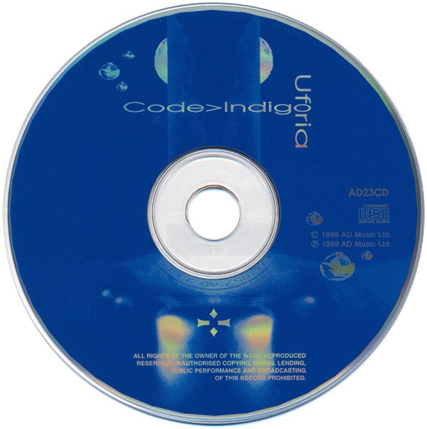 Code Indigo : Uforia (CD, Album)