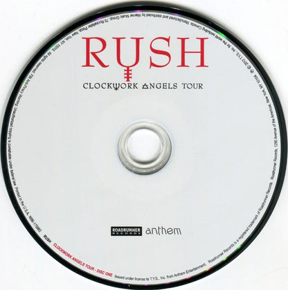 Rush : Clockwork Angels Tour (3xCD, Album)