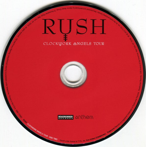 Rush : Clockwork Angels Tour (3xCD, Album)