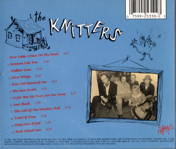 The Knitters : Poor Little Critter On The Road (CD, Album, RE)