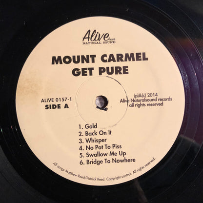 Mount Carmel : Get Pure (LP, Album)