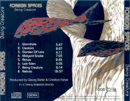 Foreign Spaces : Being Creature (CD, Album)