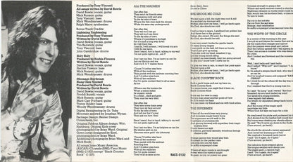 David Bowie : The Man Who Sold The World (Cass, Album, RE, RM)