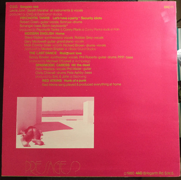 Various : Presage(s) (12", Comp, Gre)