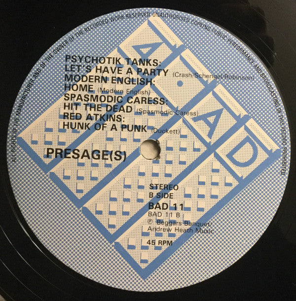 Various : Presage(s) (12", Comp, Gre)