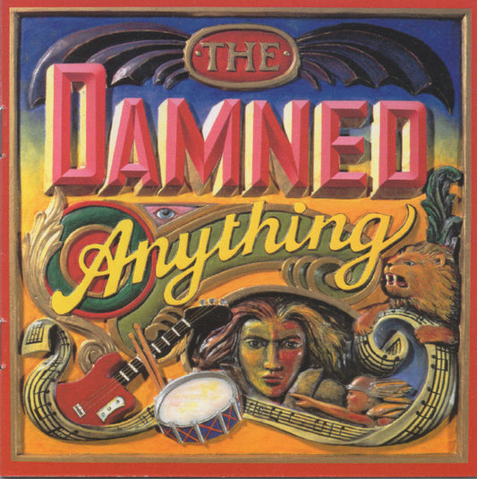 The Damned : Anything (CD, Album, Jew)
