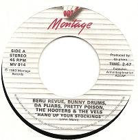 Beru Revue, Bunnydrums, Da Pliars, Pretty Poison, The Hooters, The Vels : Hang Up Your Stockings / Sleigh Ride (7")
