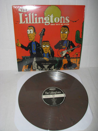 The Lillingtons : Shit Out Of Luck (LP, Album, RE, Bro)