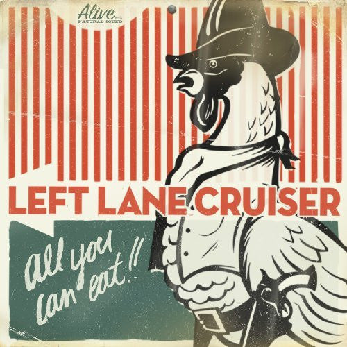 Left Lane Cruiser : All You Can Eat !! (LP, Album, Ltd, RP, Pur)