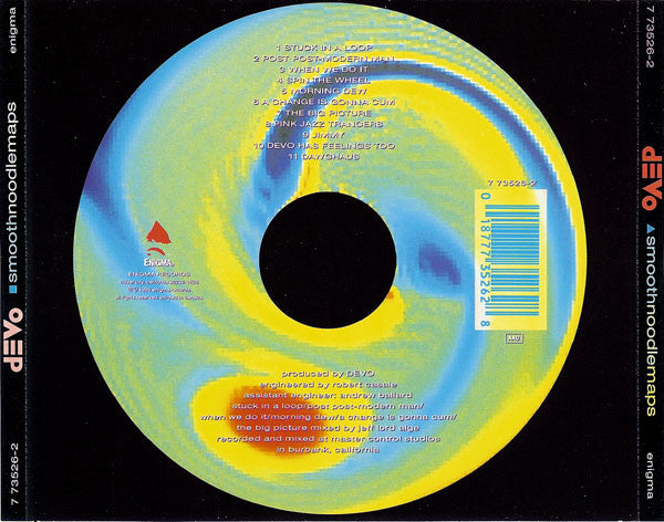Devo : Smooth Noodle Maps (CD, Album)