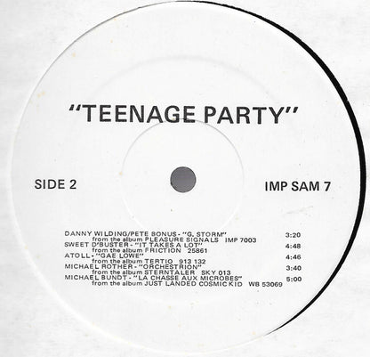 Various : Teenage Party (Jem Import Sampler No. 7) (LP, Comp, Promo, Smplr)