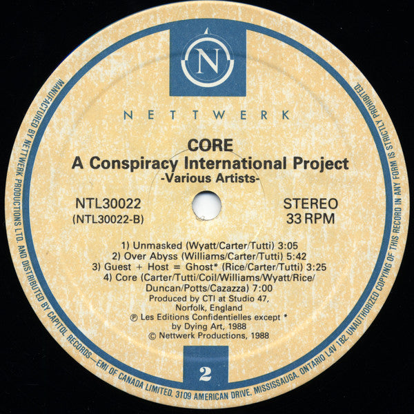 CTI : Core - A Conspiracy International Project (LP, Album)