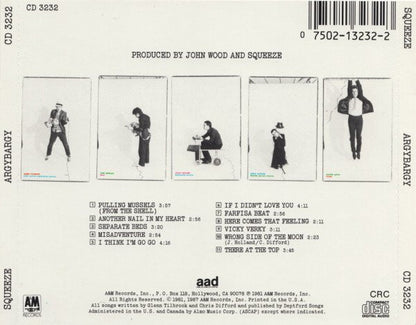 Squeeze (2) : Argybargy (CD, Album, Club, RE, CRC)
