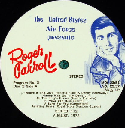 Roger Carroll, Various : The United States Air Force Presents Roger Carroll, Series #12 (2xLP, Comp + Box)