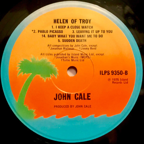 John Cale : Helen Of Troy (LP, Album, MP)