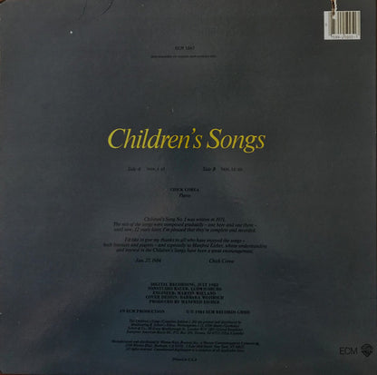 Chick Corea : Children's Songs (LP, Album, Wak)