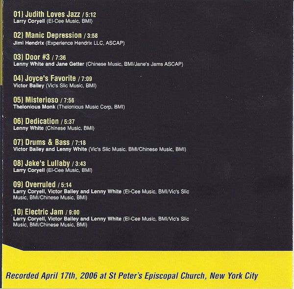 Larry Coryell, Victor Bailey, Lenny White : Traffic (SACD, Hybrid, Album)