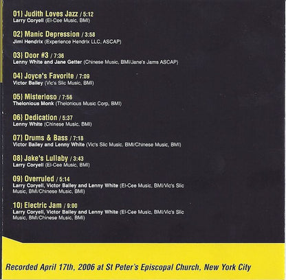 Larry Coryell, Victor Bailey, Lenny White : Traffic (SACD, Hybrid, Album)