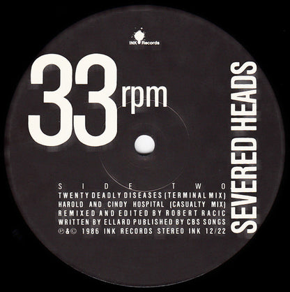 Severed Heads : Propellor (12")
