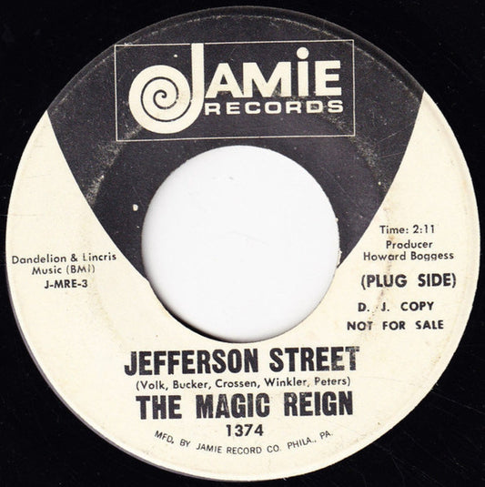 The Magic Reign : Jefferson Street (7", Promo)