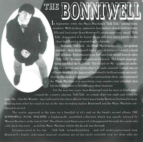 Bonniwell Music Machine* : Beyond The Garage (CD, Comp, Mono)