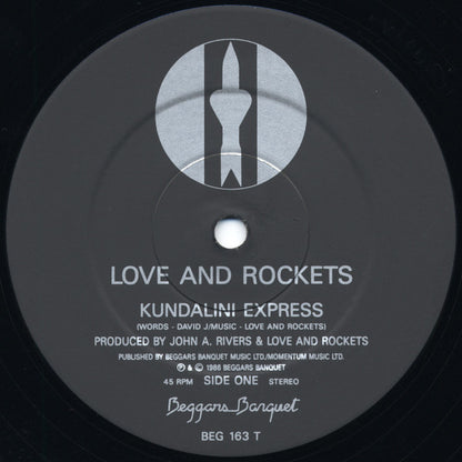 Love And Rockets : Kundalini Express (12", Single)